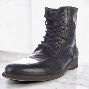 Blackstone IM26 Handcrafted Leather ‘Parker’ Dutch Design Combat Boot Mens 11.5